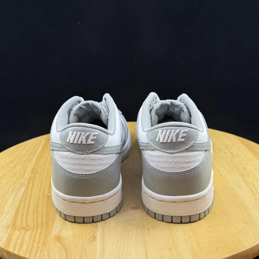 Nike Dunk Low Size 6Y/ 7.5W White Light Smoke Grey GS NBY FB9109-123